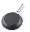 Cooks Standard Frying Omelet Pan, Classic Hard Anodized Nonstick 10.5-Inch Sauté Skillet Egg Pan, Black