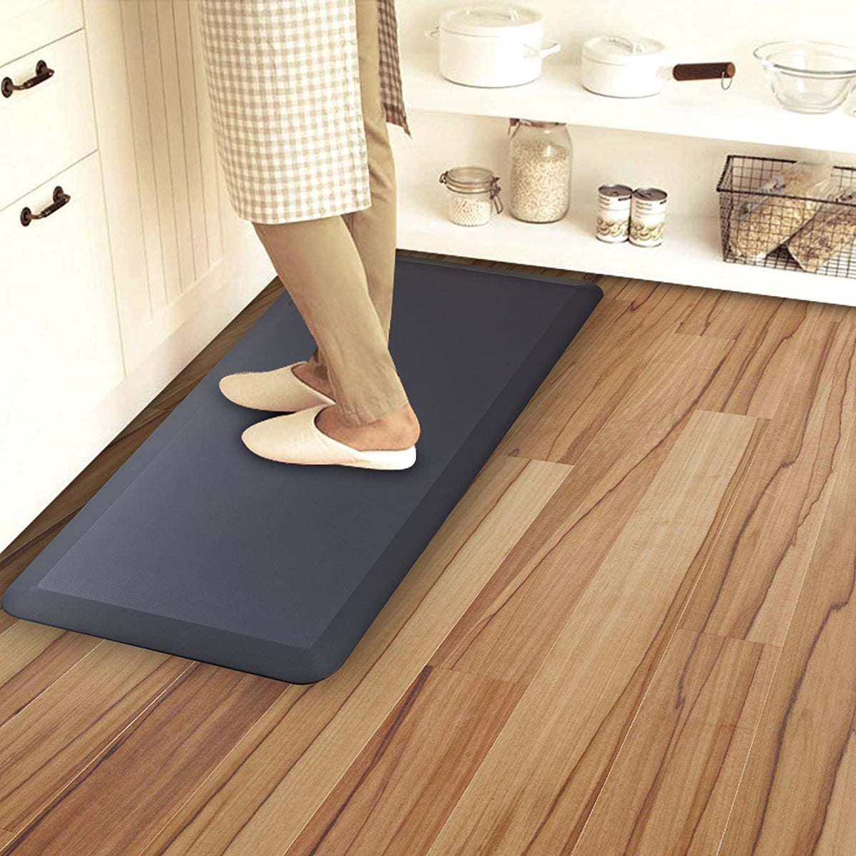  DEXI Anti Fatigue Kitchen Mat, 3/4 Inch Thick, Stain