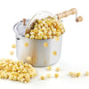 Cook N Home Stovetop Popcorn Popper with Crank, 6-Quart Aluminum Popcorn Pot, Red