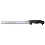 Cook N Home Slicing Carving Knife Roast/Fish Slicer 11-inch, Granton Edge High Carbon Stainless Steel Sharp Kitchen Knife, Ergonomic Handle, Black