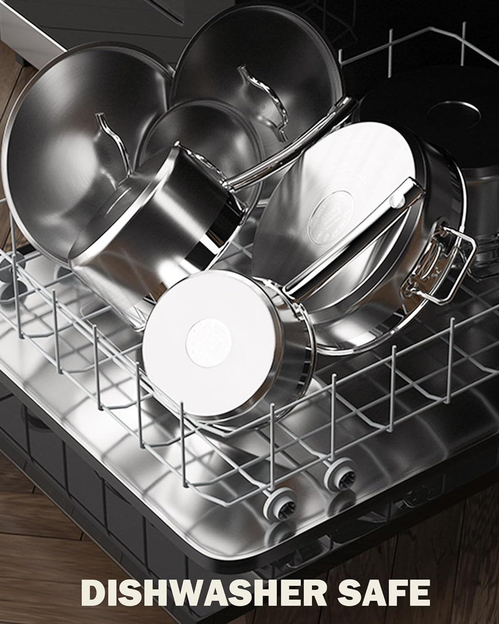 Cooks Standard Saucepan with Lid 18/10 Stainless Steel, 3-Quart Professional Sauce pot Mini Milk Pan, Oven Safe 500â„? Compatible with All Stovetops, Silver