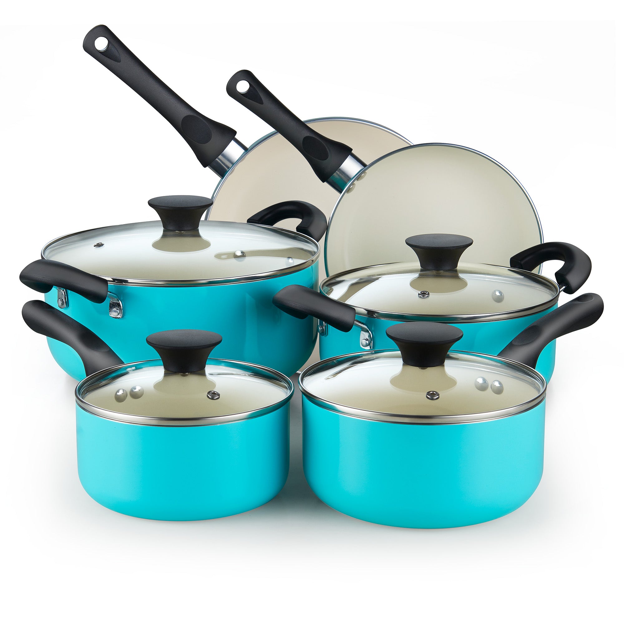 Ceramic Non-Stick Pots & Pans Cookware