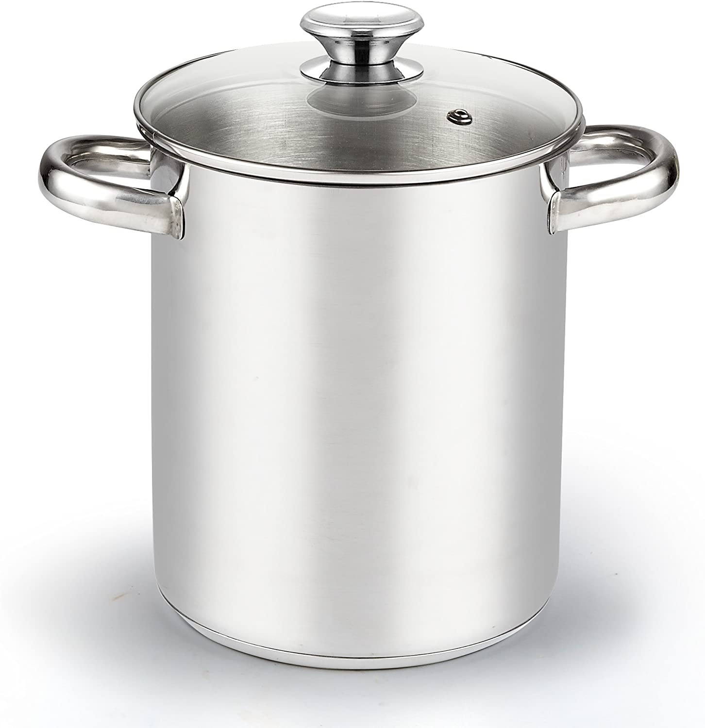 Cook N Home Professional Stainless Steel Small Sauce Pot With tempered  glass lid, 2 quart - Fry's Food Stores