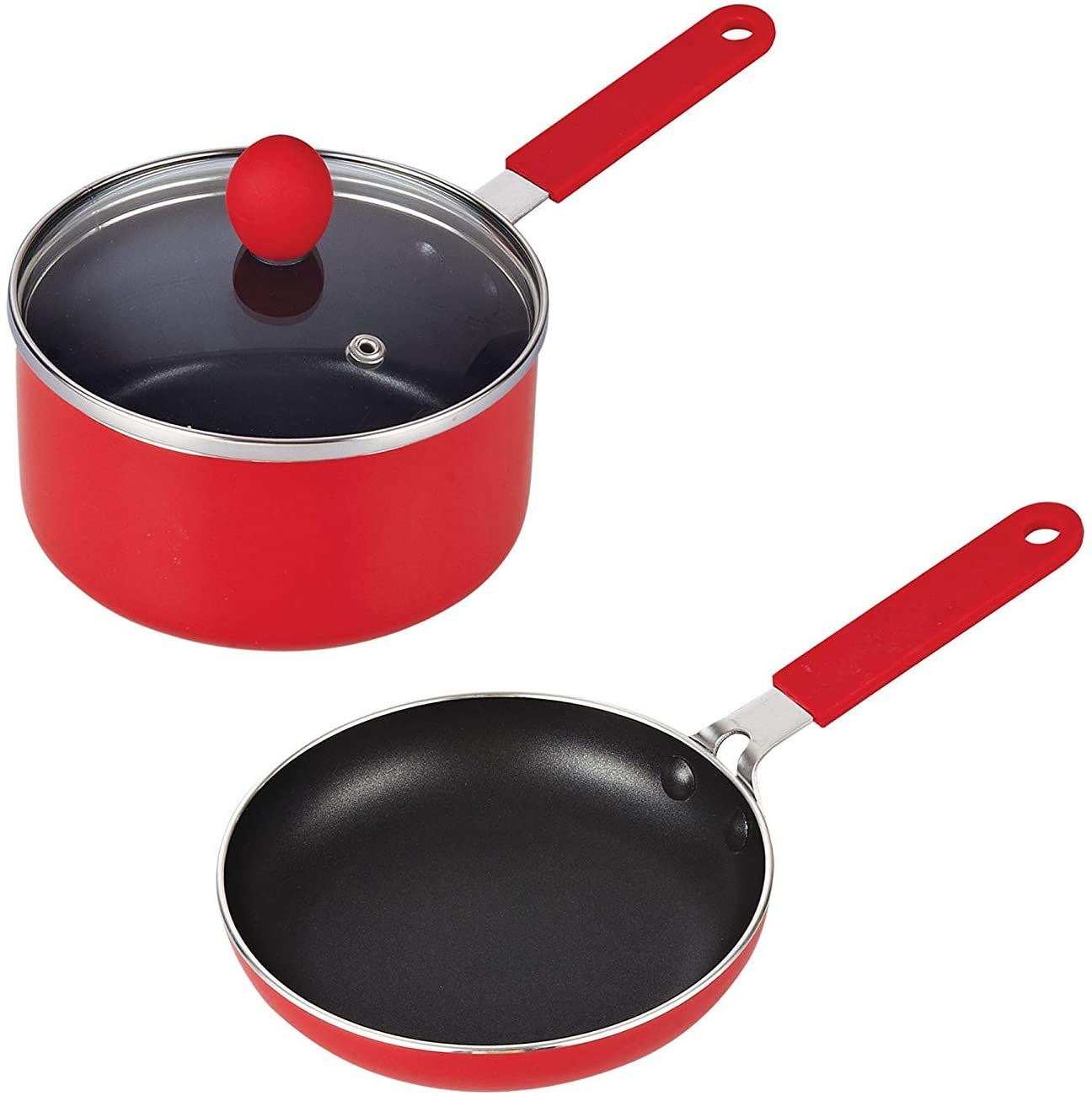  SODAY 1 Pcs 1.5 Qt Sauce Pan with Lid, Small Nonstick