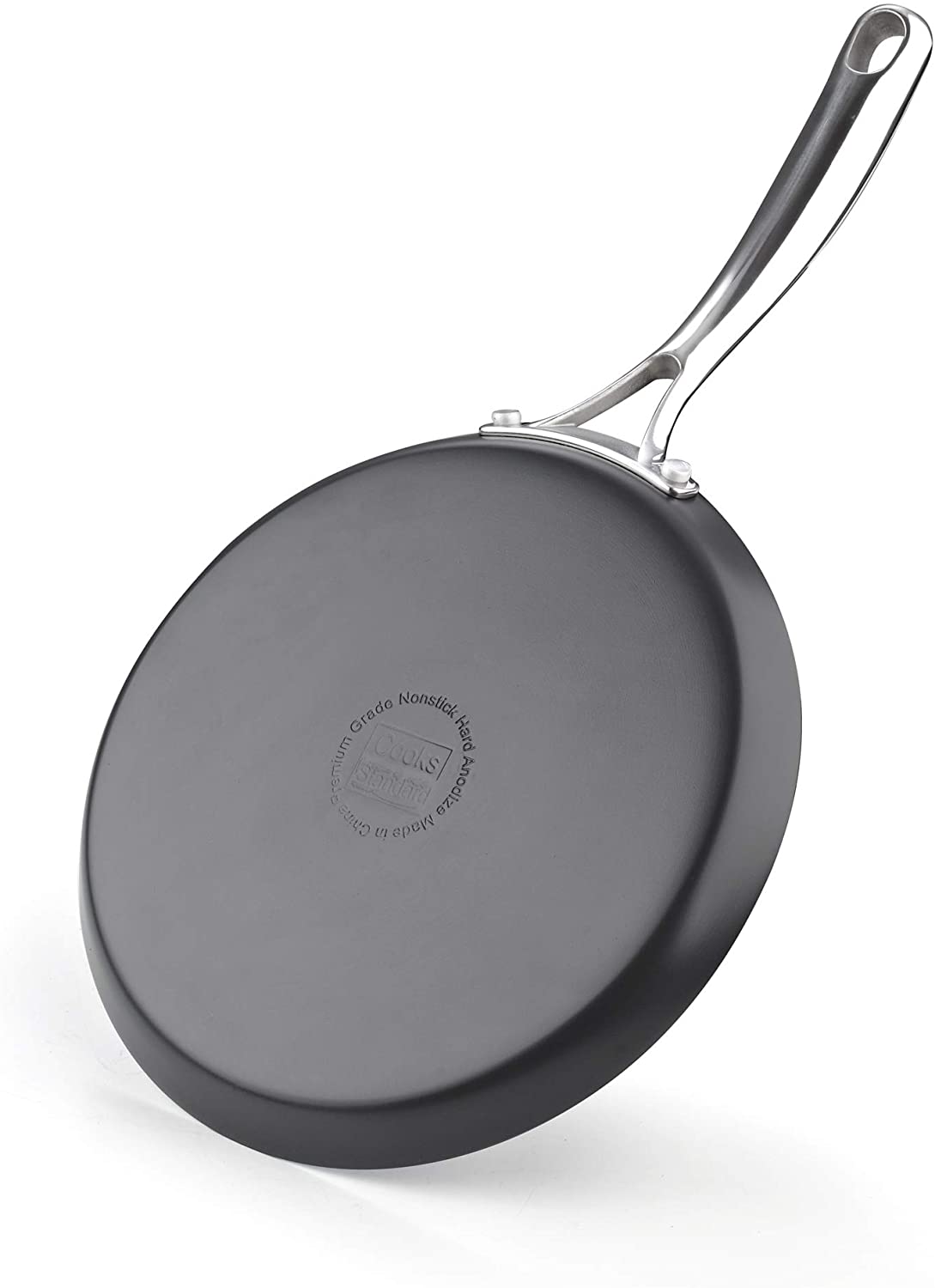 Cooks Standard 9.5-inch Crepe Pan Nonstick Hard Anodized Dosa