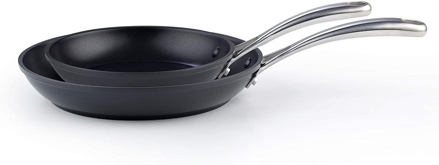  Cooks Standard Frying Omelet Pan, Classic Hard Anodized  Nonstick 12-Inch/30cm Saute Skillet Egg Pan, Black: Home & Kitchen