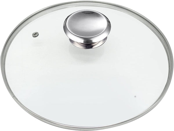Cook N Home 02592 Tempered Glass Lid for Pan, 8-inch/20cm, Clear