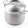 Cooks Standard Stockpots Stainless Steel, 20 Quart Professional Grade Stock Pot with Lid, Silver
