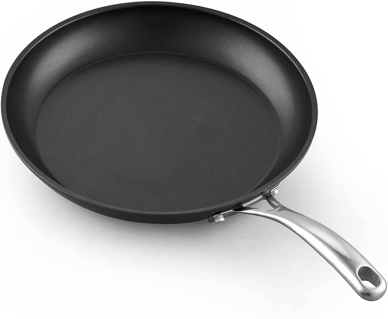 Cooks Standard Frying Omelet Pan, Classic Hard Anodized Nonstick 12-In