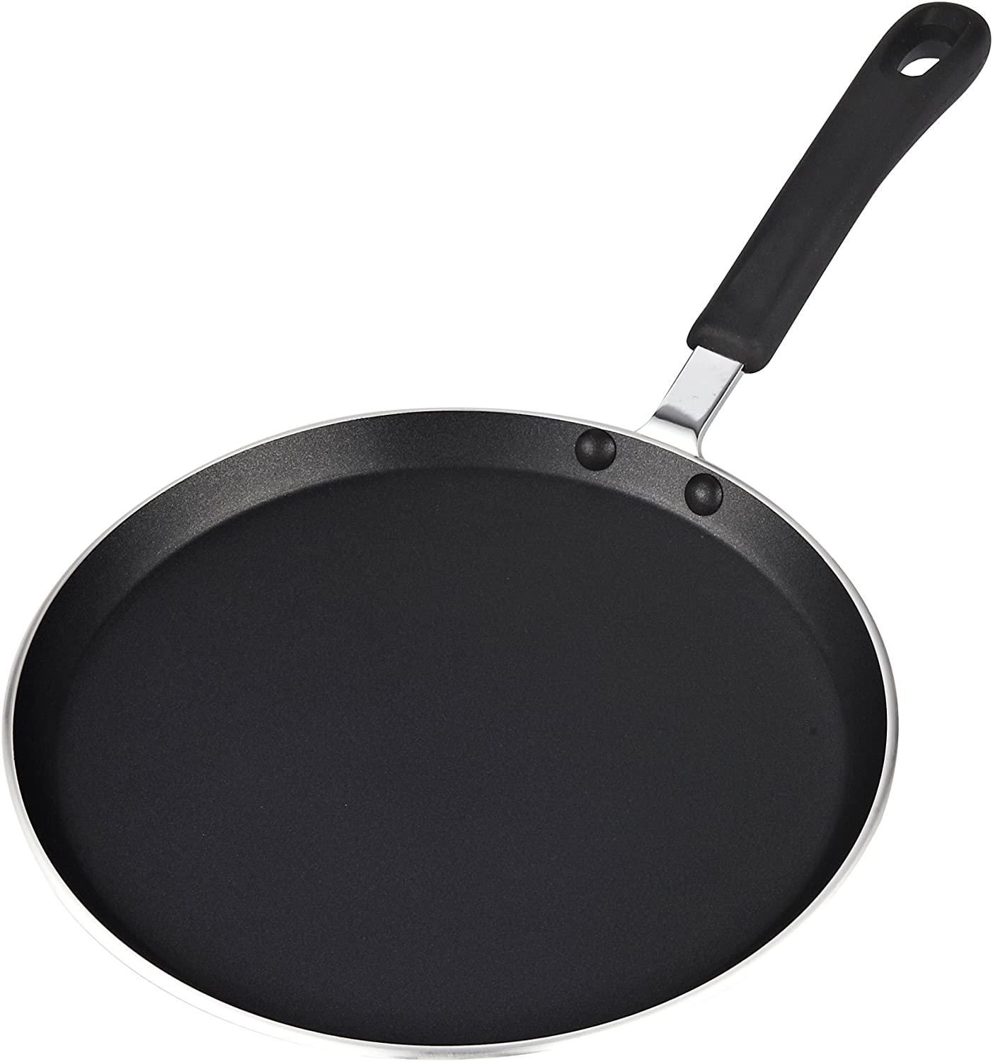 Cook N Home Nonstick Marble coating Saute Skillet Pans 10.5-inch with Lid,  Made in Korea