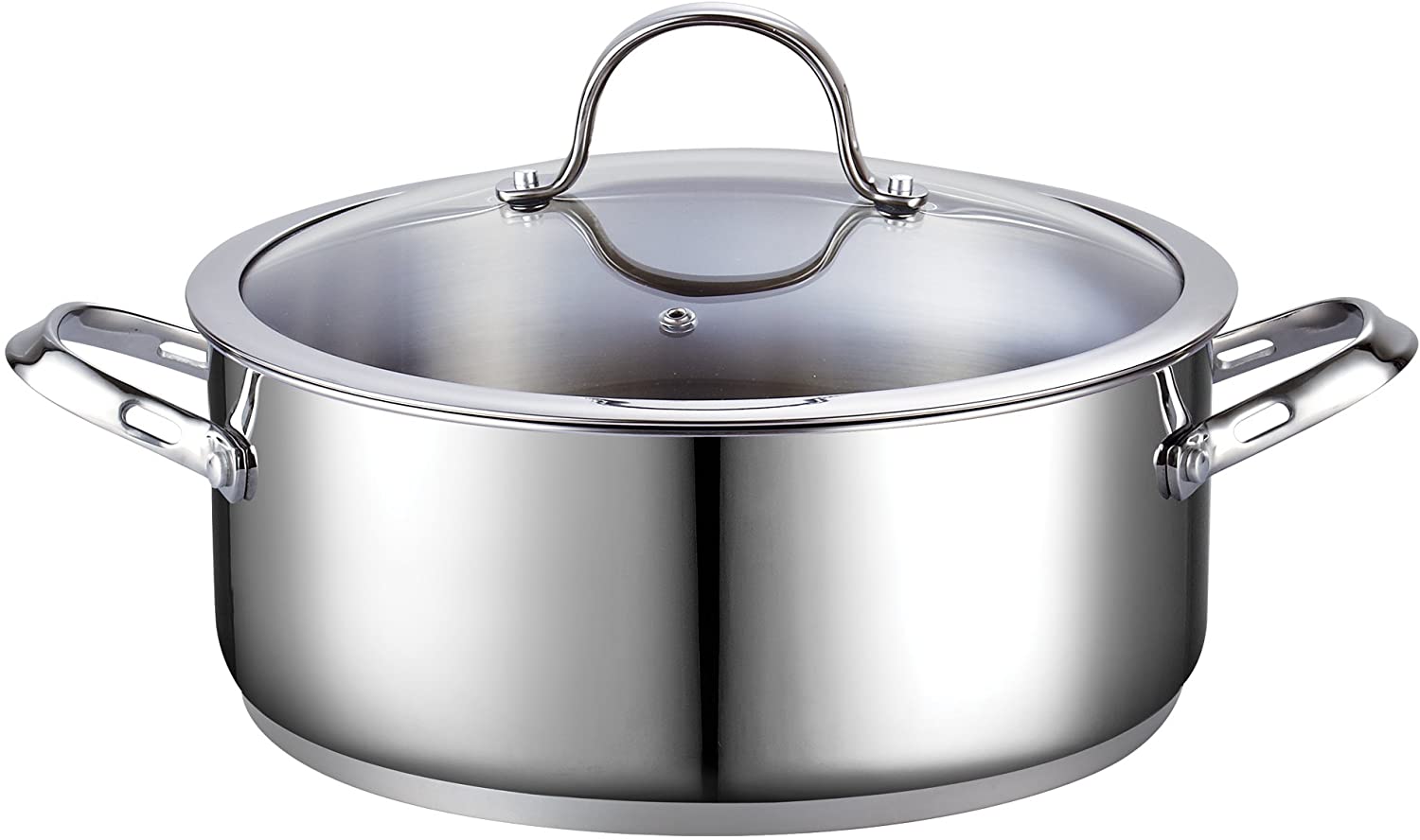 Cooks Standard Dutch Oven Casserole with Glass Lid, 7-Quart