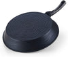 Cook N Home Marble Nonstick Cookware Saute Fry Pan 12-inch Made in Korea