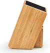 Cook N Home Universal Knife Storage Holder, 5.5x5.5x10-inch, Bamboo