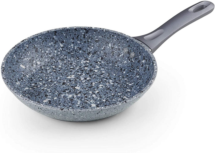 cook n home Cook N Home 02667 Ultra Granite Nonstick Skillet Fry Pan 9.5 inches Non-stick Frying Pan Omelette Pan Chef's Pan black/white