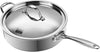 Cooks Standard Multi-Ply Clad Stainless-Steel  Deep Saute Pan with Lid
